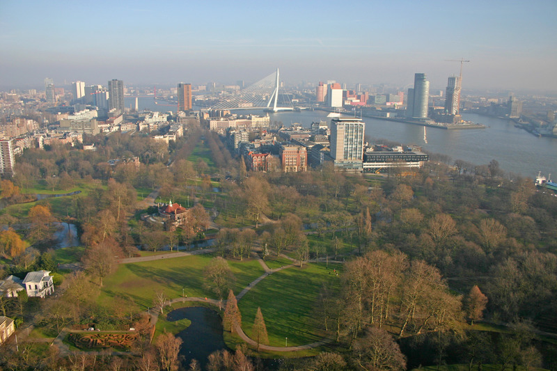 Skyline van Rotterdam