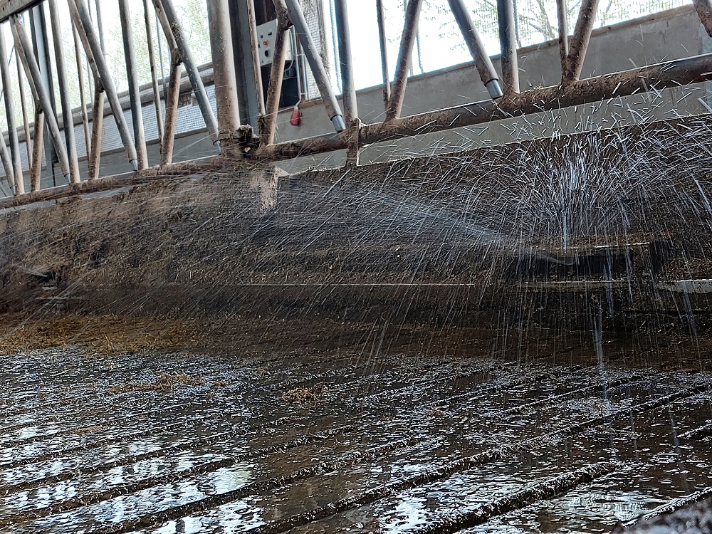 Spoelen met water, Dairy Campus via Integraal Aanpakken