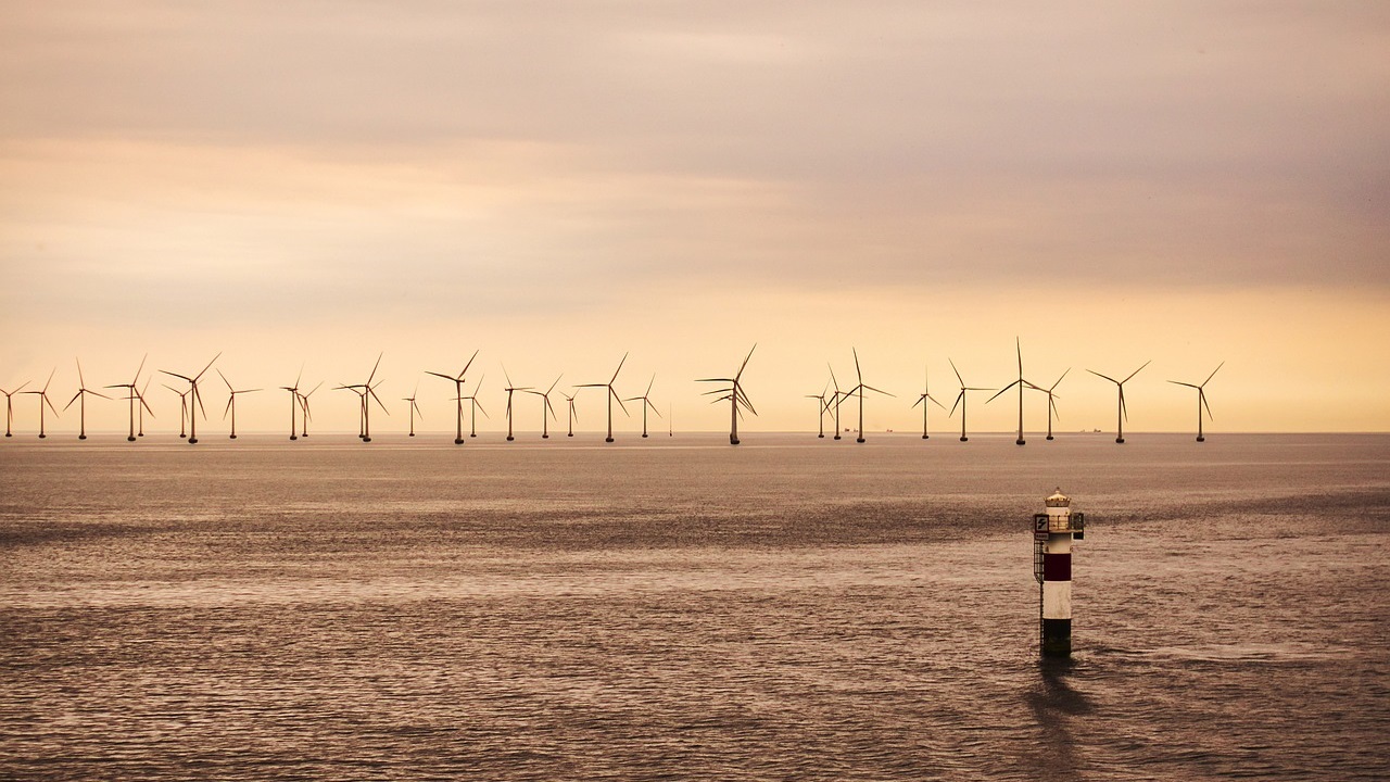 windmolens op zee - Norbert Pietsch via Pixabay